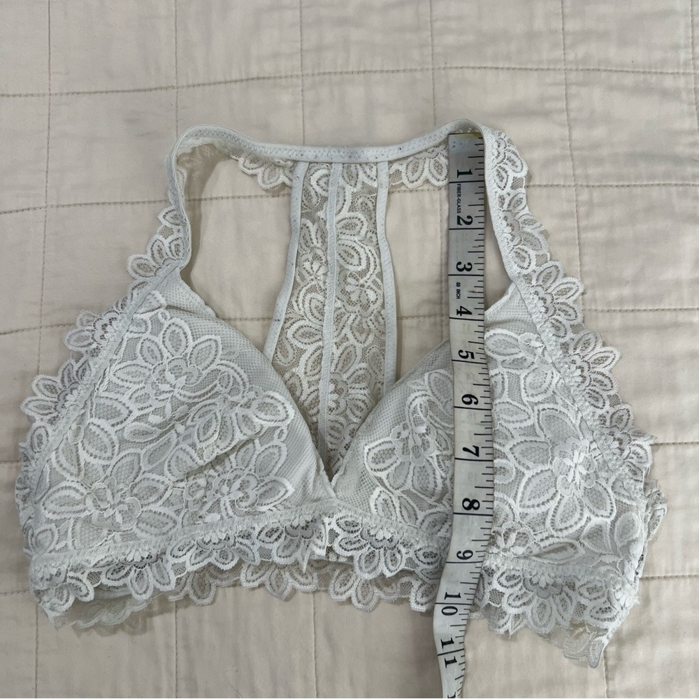 AE Aerie Lace Racerback Bralettes Size Small - Picture 9 of 11